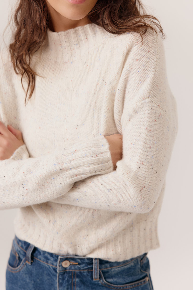 JERSEY ANNEDORE COLOR CREMA 5